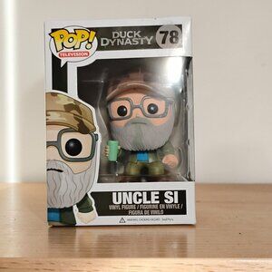 New! Funko Pop Duck Dynasty Collectible Uncle Si 2013 #78